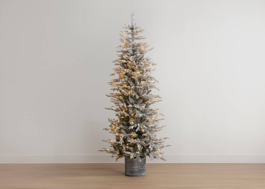 Flurry Tree 7FT Pre-Lit Flocked
