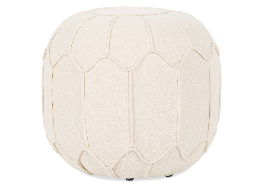 Penelope Ottoman -Ella Cream