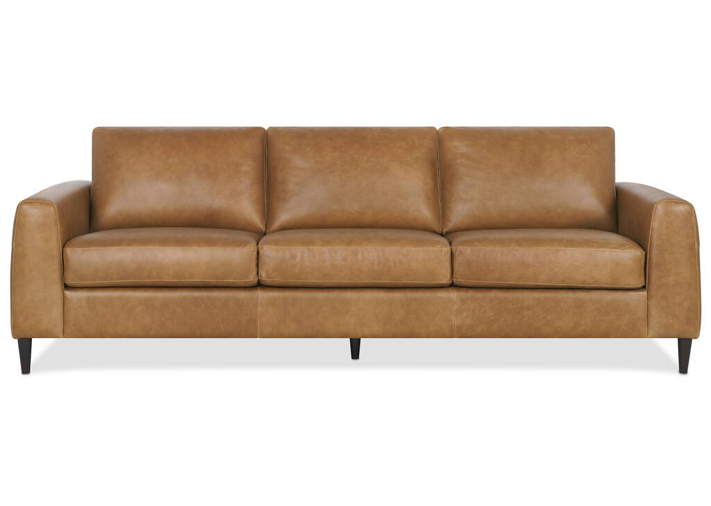 Kaston Leather Sofa -Sevilla Saddle