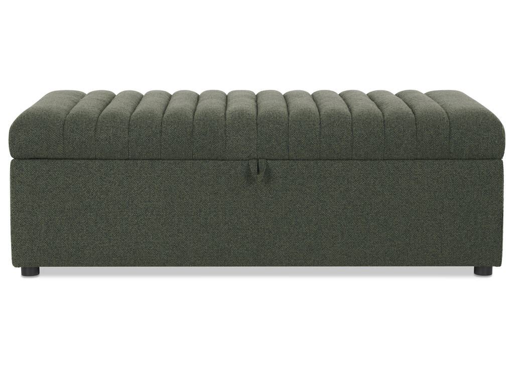 Lillian Storage Ottoman -Ruby Turtle