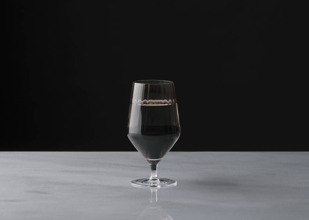 Leon Goblet Glass Haze