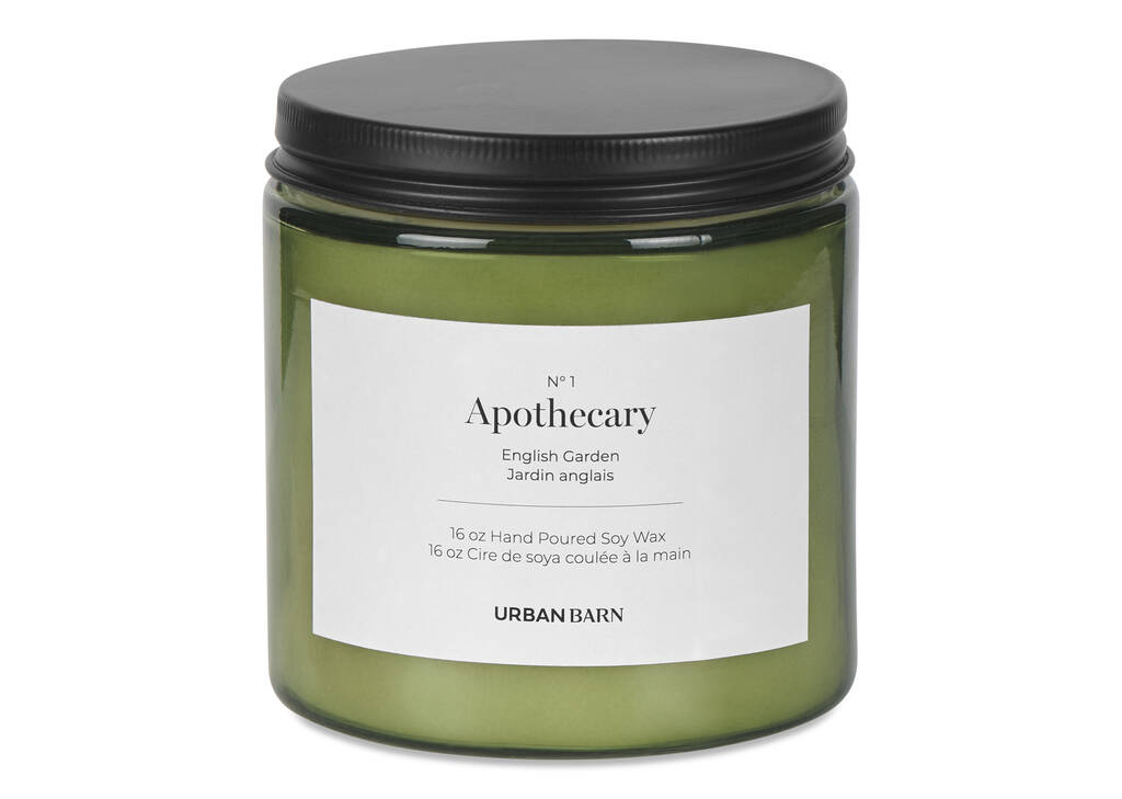 Apothecary Candle Jar No. 1