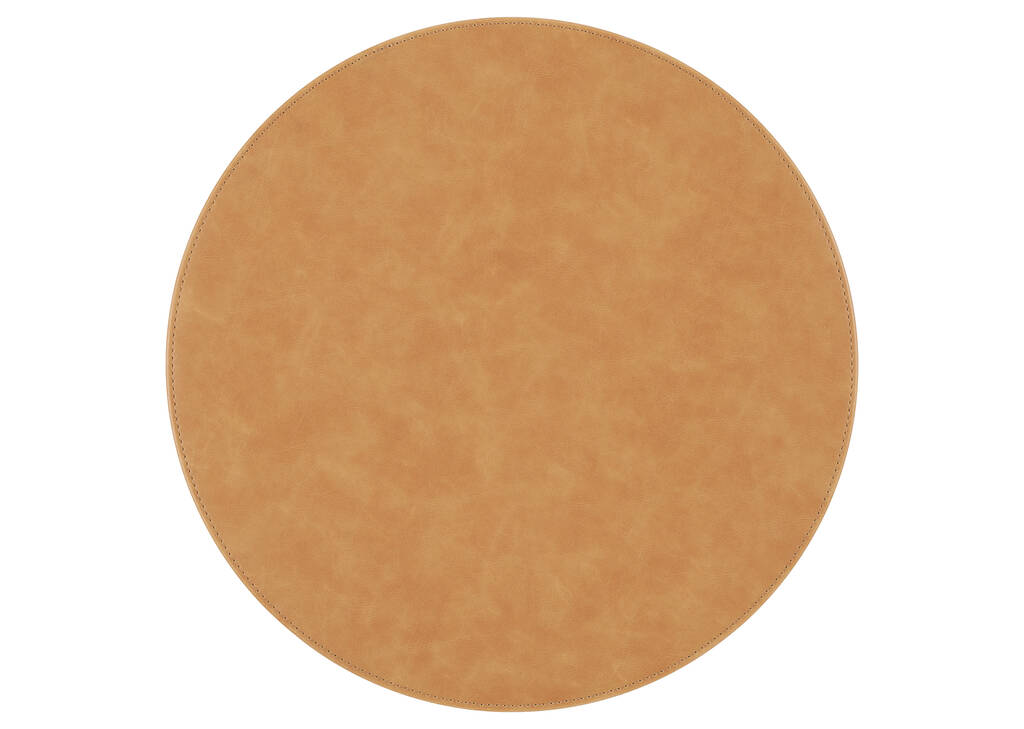 Tenly Round Placemat Tan