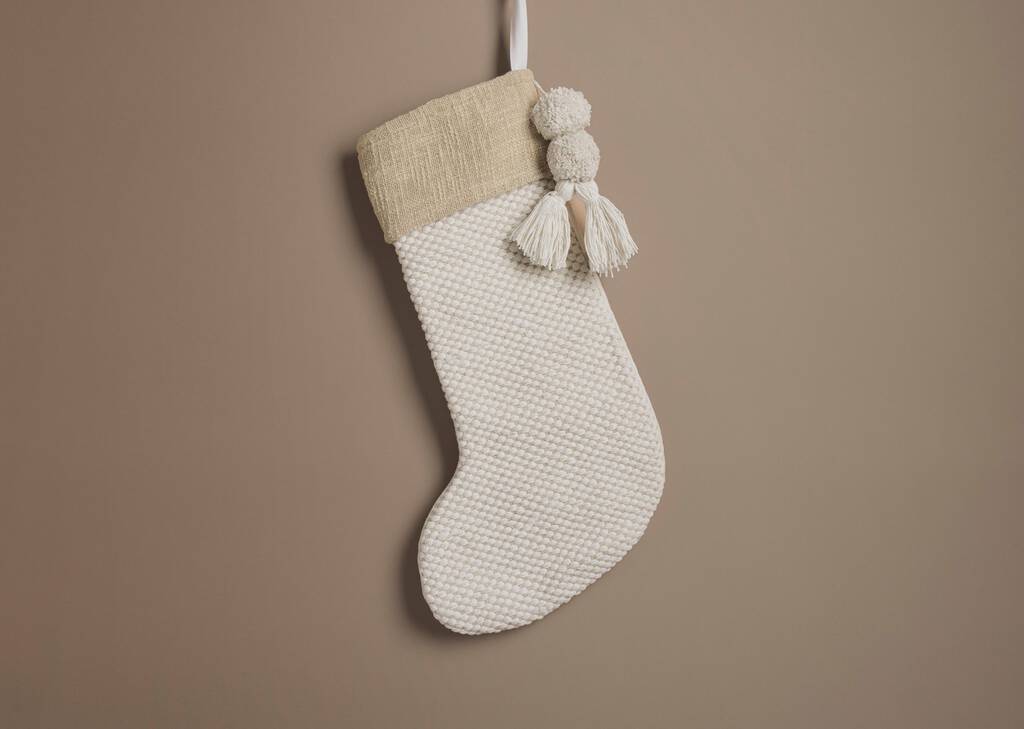 Kacy Tassel Cotton Stocking