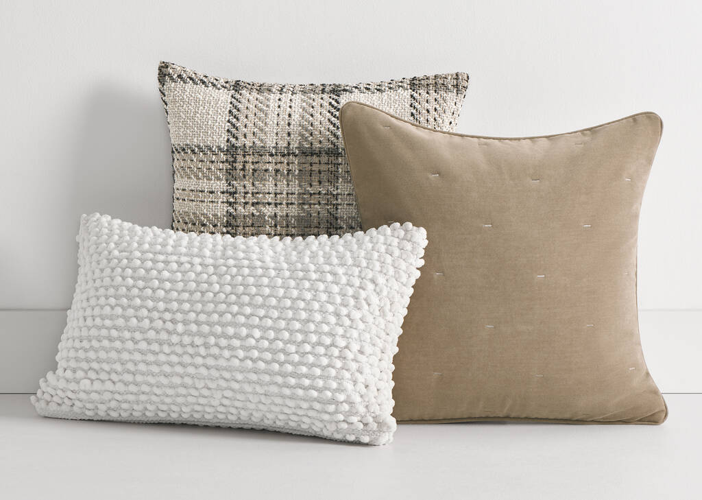 Autumn Plaid Pillow Set